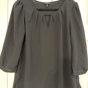 Express black Keyhole long sleeved with bell sleeves. Size S  Great condition